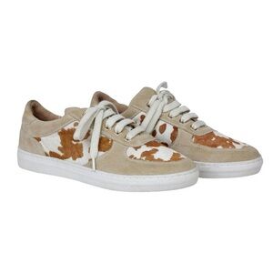 Myra Cow Print Sneakers